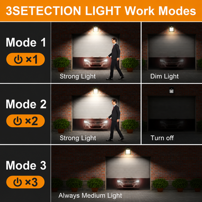 Solar Motion Sensor Wall Lamp